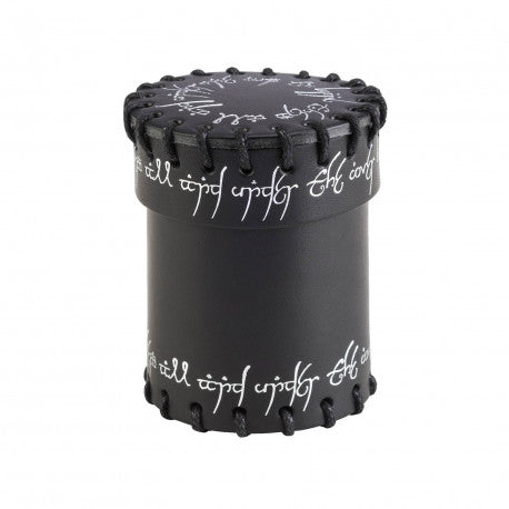 Q-workshop: Elvish Black Leather Dice Cup