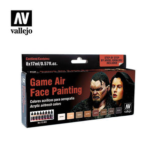 Vallejo Game Air - Face Painting Set