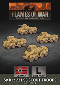 FoW: Sd Kfz 231 SS Scout Troops