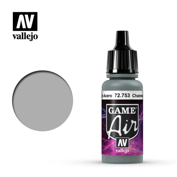 Vallejo 17ml Game Air Chainmail Silver