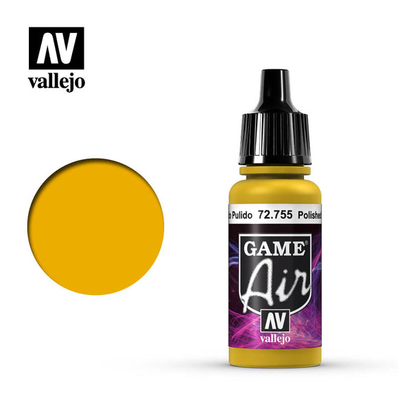 Vallejo 17ml Game Air Polished Gold