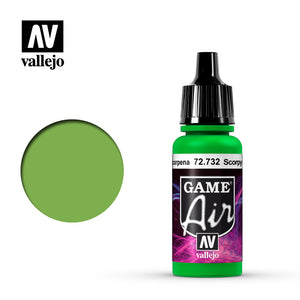 Vallejo 17ml Game Air Scorpy Green