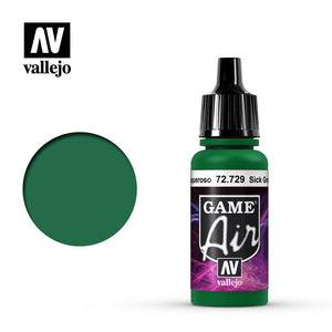 Vallejo 17ml Game Air Sick Green
