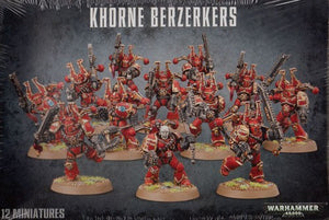 Warhammer 40K: Chaos Space Marines Khorne Berzerkers