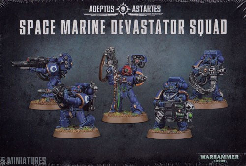 Warhammer 40K: Space Marine Devastator Squad