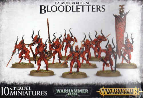 Warhammer 40K/Age of Sigmar: Daemons of Khorne - Bloodletters