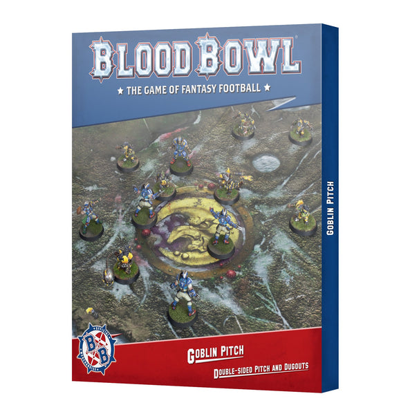 Blood Bowl: Goblin Pitch – Double-sided Pitch and Dugouts Set