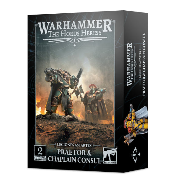 Warhammer: The Horus Heresy – Legion Cataphractii Praetor & Chaplain Consul