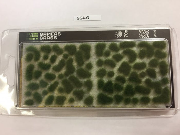 Gamer's Grass: Green 4mm Tufts Wild