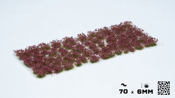 Gamer's Grass: Dark Purple Flowers