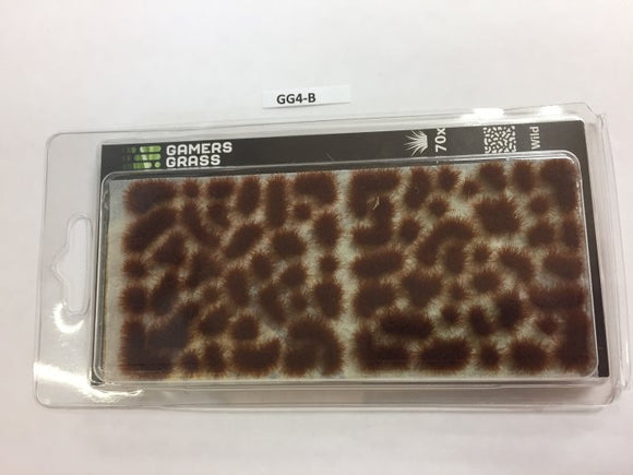 Gamer's Grass: Brown 4mm Tufts Wild