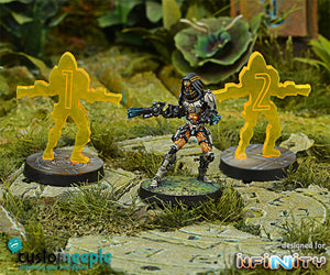 Customeeple: Infinity Kotail Holoechoes (2 units) - Fluor Yellow