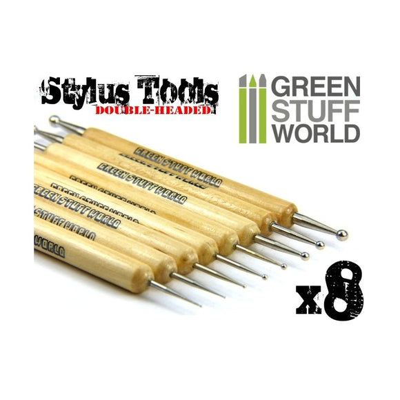 Green Stuff World: 8x Sculpting STYLUS tool set
