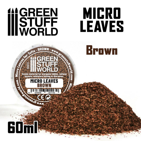 Green Stuff World: Micro Leaves - Brown mix