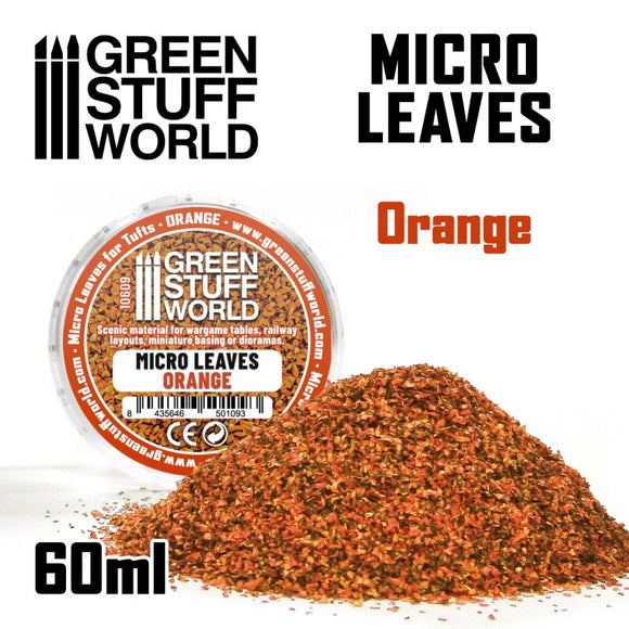 Green Stuff World: Micro Leaves - Orange mix