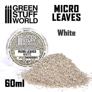 Green Stuff World: Micro Leaves - White mix