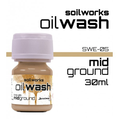 Scale75 - Oil Wash - Mid Ground/Earth