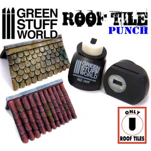 Green Stuff World: Miniature ROOF TILE Punch
