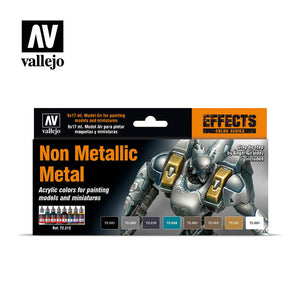 Vallejo Game Color - Non Metallic Metal Set