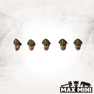 MaxMini: Officer Heads (10)