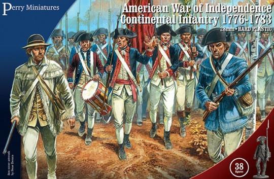 Perry Miniatures - American War of Independence Continental Infantry (1776-1783)
