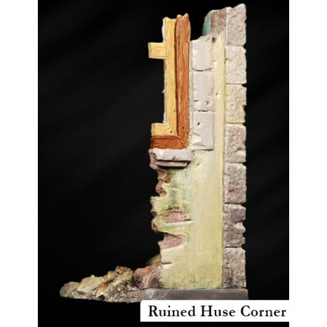 Scale75 - Ruined house corner (Base Scenery)