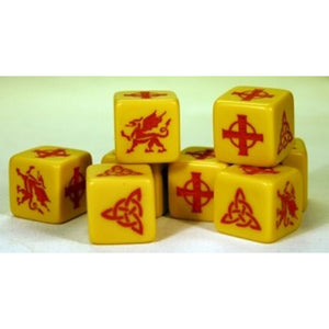 SAGA Dice - Welsh / Strathclyde Welsh