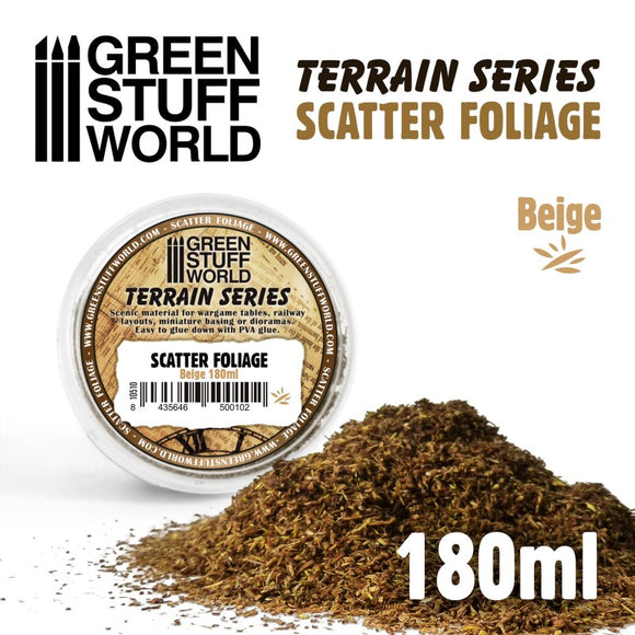 Green Stuff World: Scatter Foliage - Beige - 180 ml