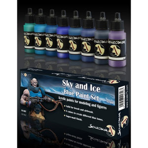 Scale75 - SKY and ICE Blue Paint Set