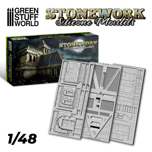 Green Stuff World: Silicone Moulds - Stonework