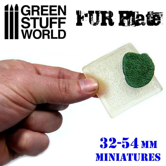 Green Stuff World: Texture Plate - Wolf Fur