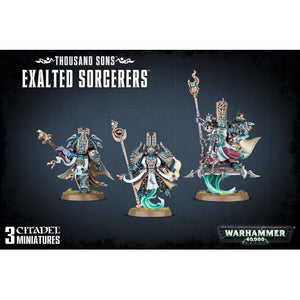 Warhammer 40K: Thousand Sons Exalted Sorcerers