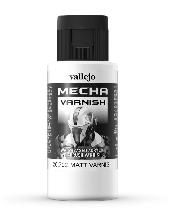Vallejo Mecha Color - Matt Varnish 60ml 