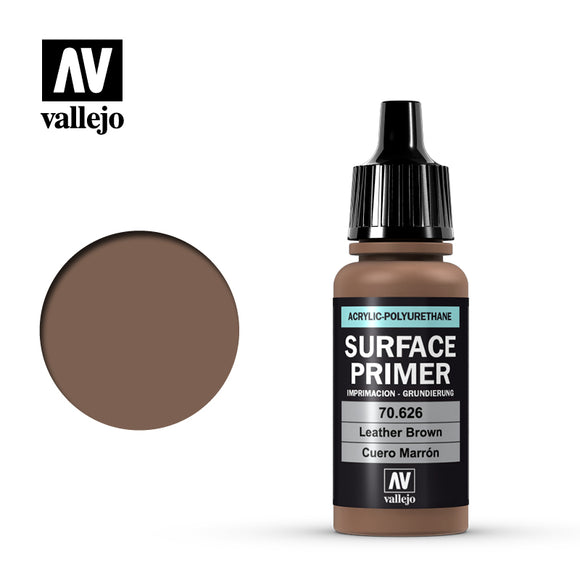Vallejo 17ml Surface Primer Leather Brown