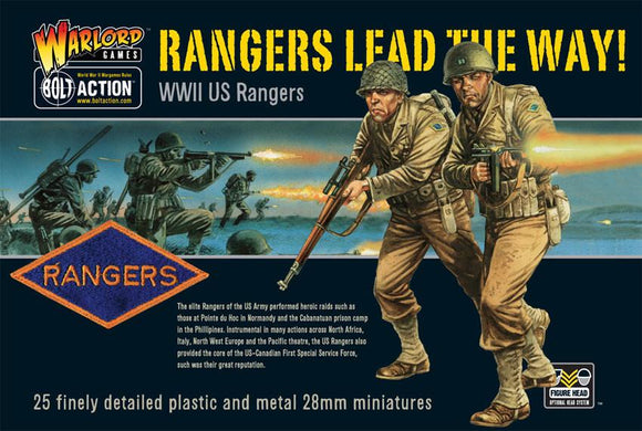 Bolt Action: Rangers lead the way! US Rangers boxed set