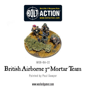 Bolt Action: British Airborne 3" Medium Mortar Team