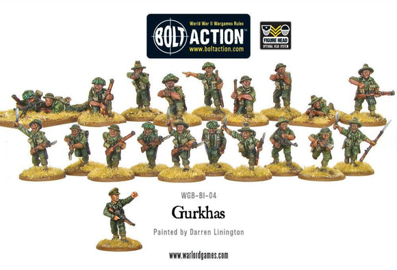 Bolt Action: Gurkhas boxed set