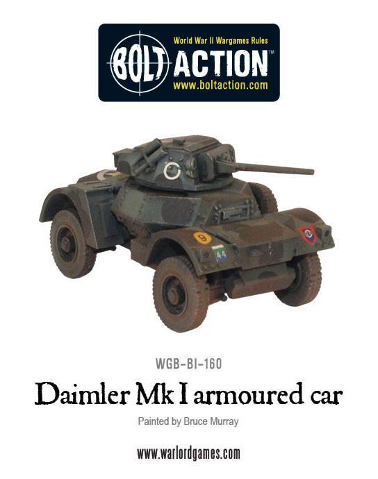 Bolt Action: Daimler Armoured Car Mk 1