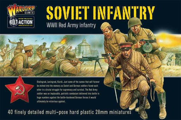 Bolt Action: Soviet Infantry plastic box set – Pandemonium Games