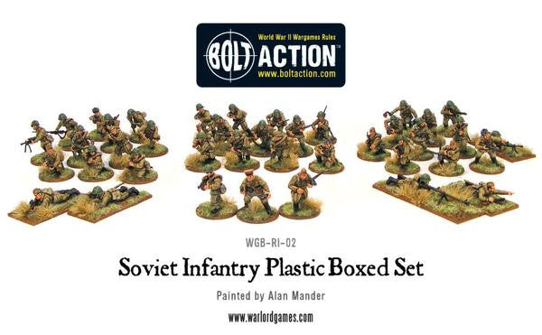 Bolt Action: Soviet Infantry plastic box set – Pandemonium Games