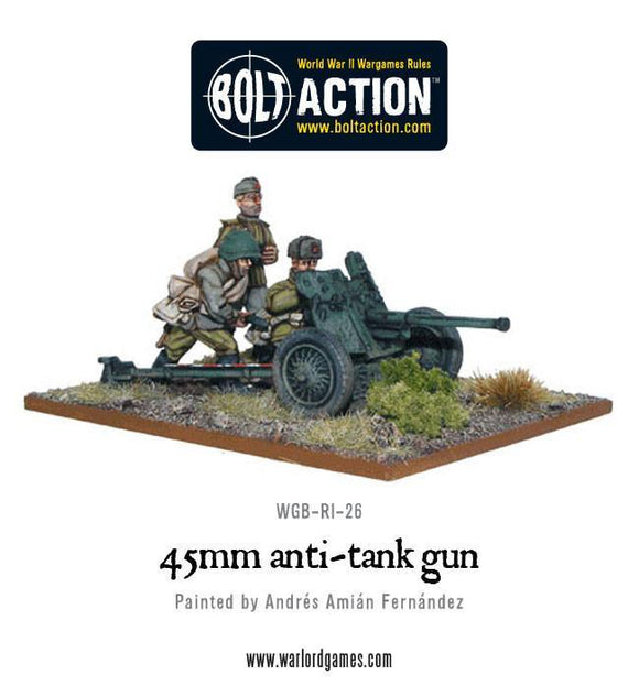 Bolt Action: Soviet 45mm Anti-Tank Gun