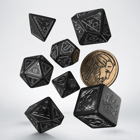 Q-workshop: Witcher Dice Set. Geralt - The Silver Sword