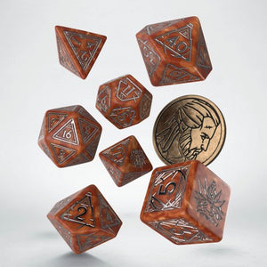 Q-workshop: The Witcher Dice Set. Geralt  - The Monster Slayer