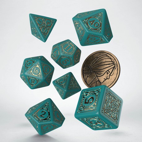 Q-workshop: The Witcher Dice Set. Triss - The Beautiful Healer