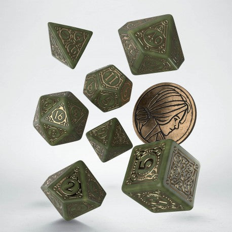 Q-workshop: The Witcher Dice Set. Triss - The Fourteenth of the Hill