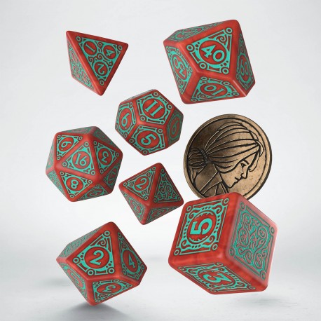 Q-workshop: The Witcher Dice Set. Triss - Merigold the Fearless