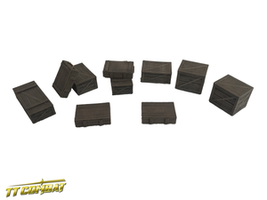 TTCombat Terrain - Wooden Crates set