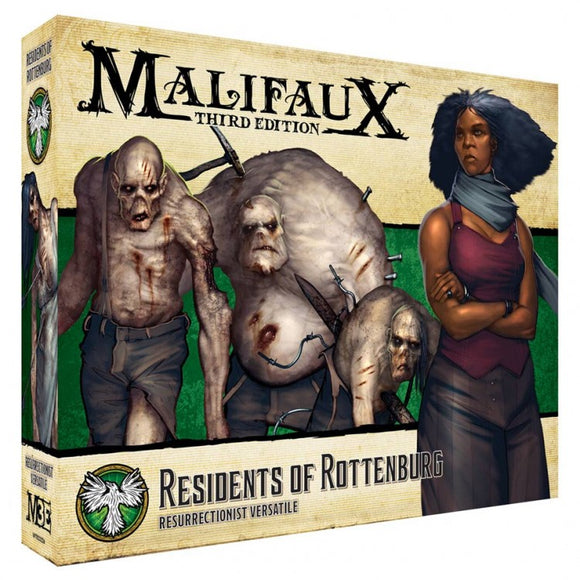 Malifaux 3E Resurrectionists: Residents of Rottenburg