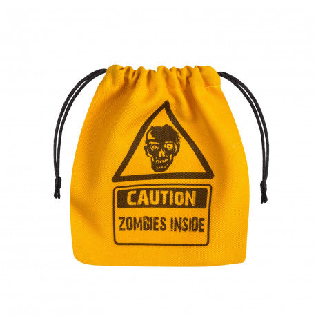 Q-workshop: Zombie Yellow & black Dice Bag